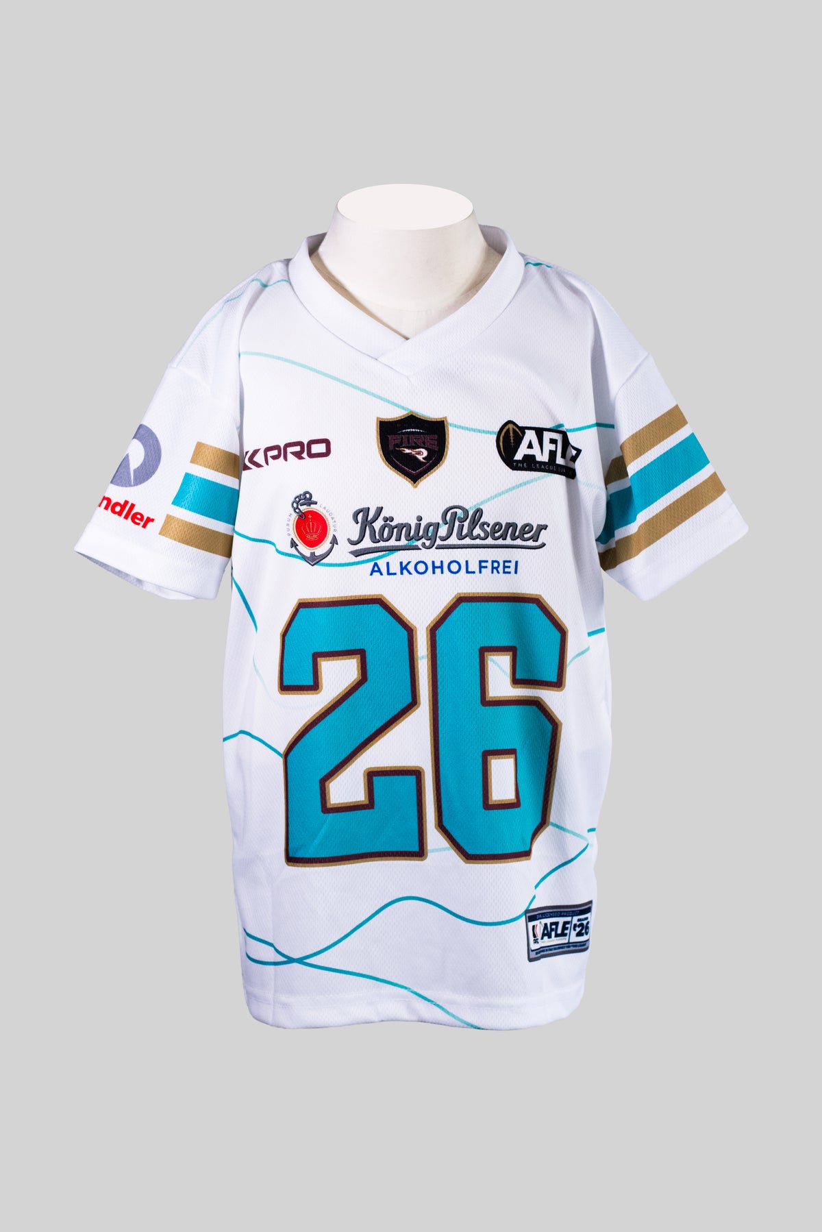 2026 Fan Jersey Rhein Fire Kids