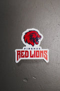 Sticker Firenze Red Lions