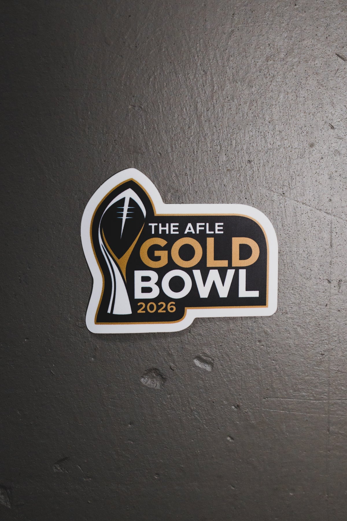 Sticker Gold Bowl 2026