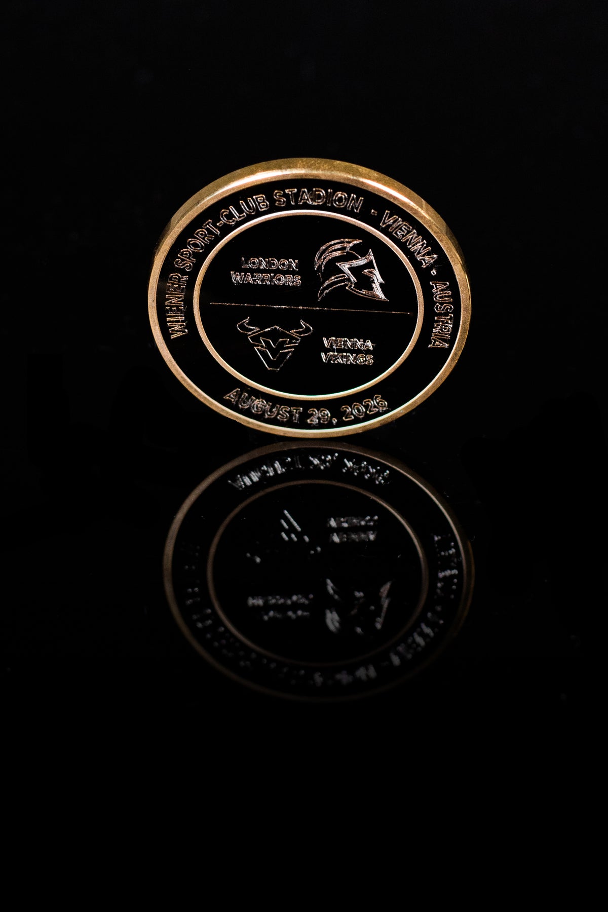 Semi Final Vienna Vikings/London Warriors Coin